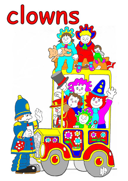 A carload of Clowns A carload of Clowns