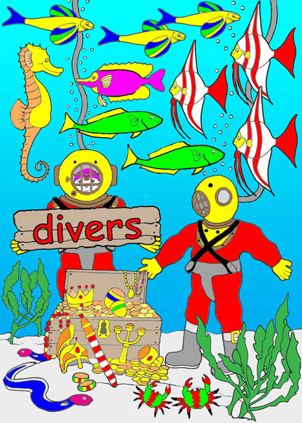 Divers Find Treasure Divers Find Treasure
