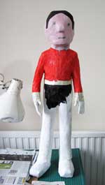 Basic colours were applied to the figure. Guardsman05.jpg