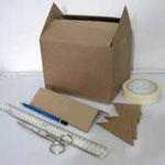 2. The end flaps of the box are cut to form pointed gables. House-box-002.jpg