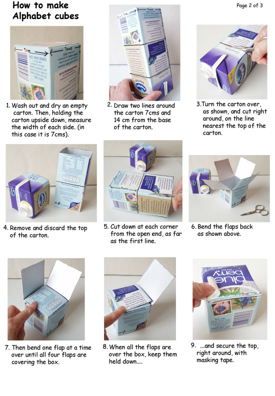 How to make alpha boxes page 2