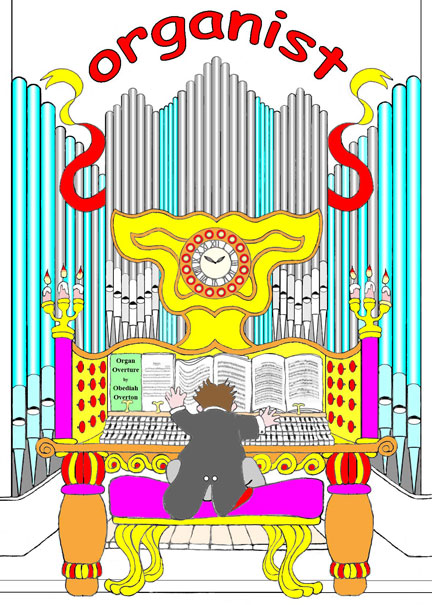 Obediah plays a grand organ Obediah plays a grand organ