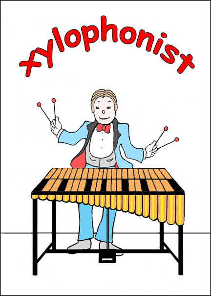 Xylophonist Xavier plays the xylophone Xylophonist Xavier plays the xylophone