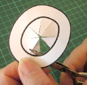 Cutting out the centre of letters Cutting out letters