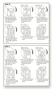 instructions for cubes 5 and 6