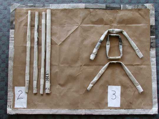 Instructions for making a paper figure steps 2 and 3 Instructions for making a paper figure steps 2 and 3