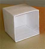 The finished Square Open Box Square Open Box